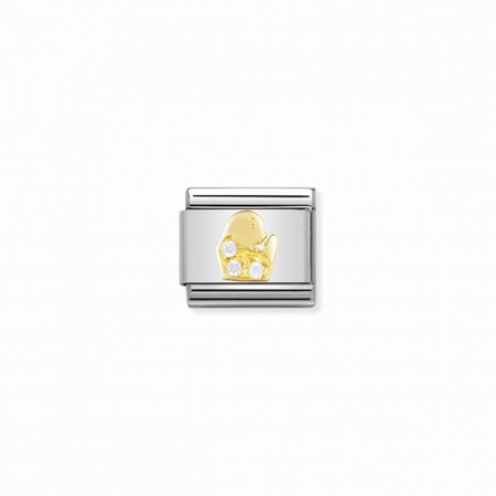 Nomination Zodiac Gold Virgo CZ Composable Charm